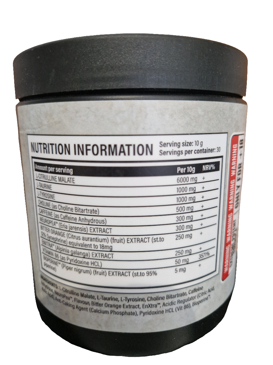 Bootleg Labz Extreme Pre Workout (moonshine candy flavour)