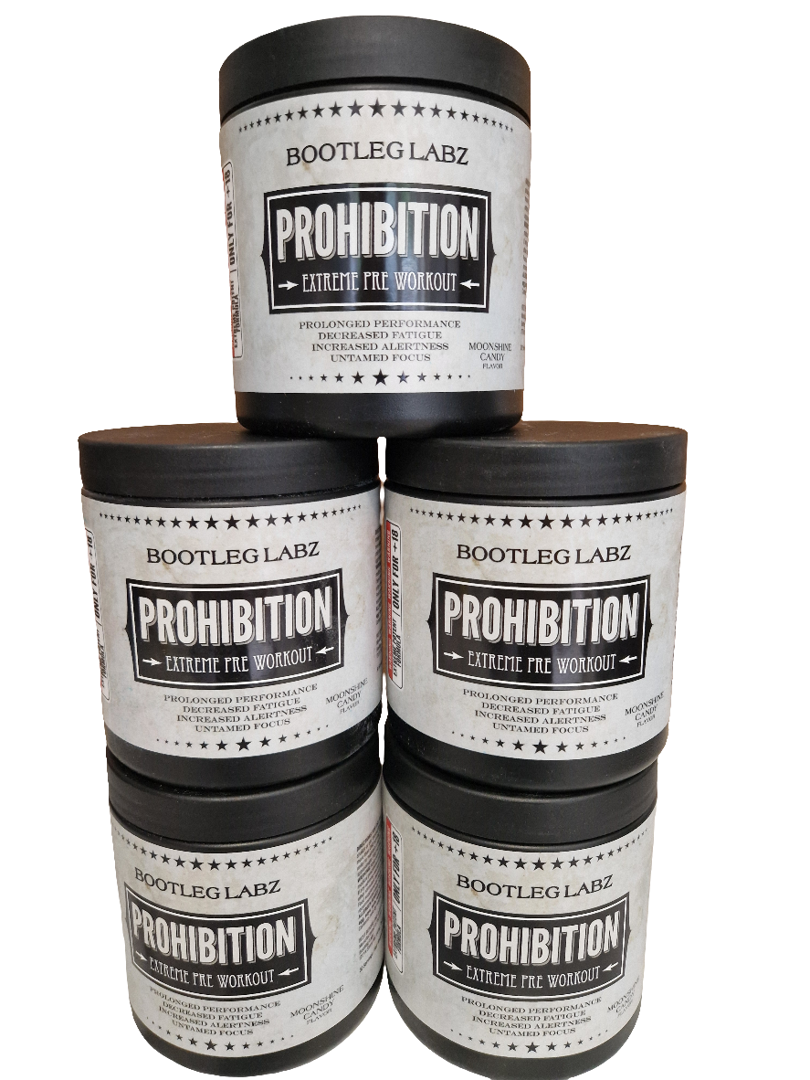 Bootleg Labz Extreme Pre Workout (moonshine candy flavour)