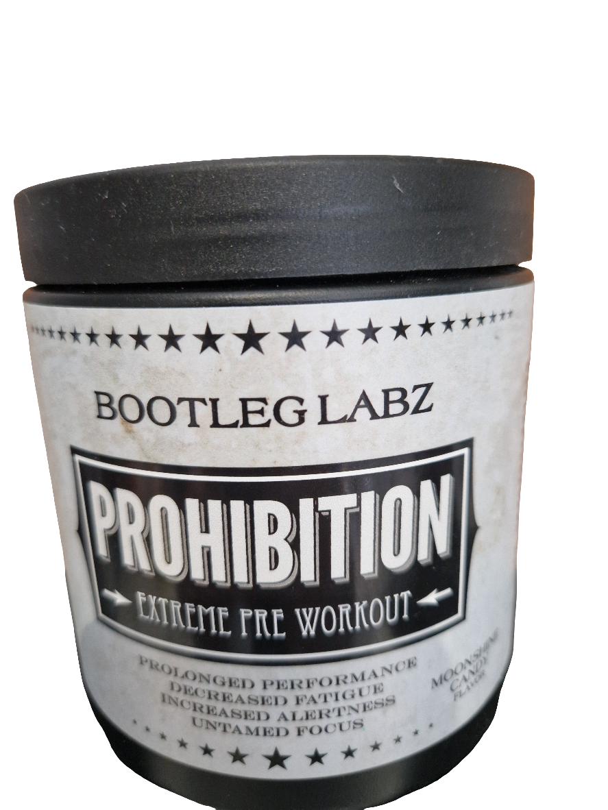 Bootleg Labz Extreme Pre Workout (moonshine candy flavour)