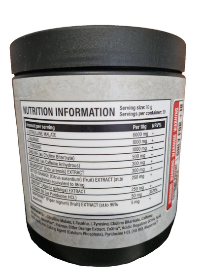 Bootleg Labz Extreme Pre Workout (moonshine candy flavour)