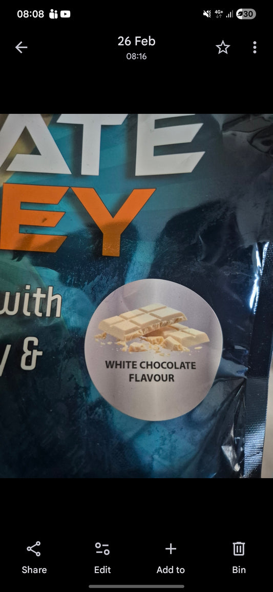 Olympian Edge Isonitrate Pro Whey 2.27kg (white  Chocolate)