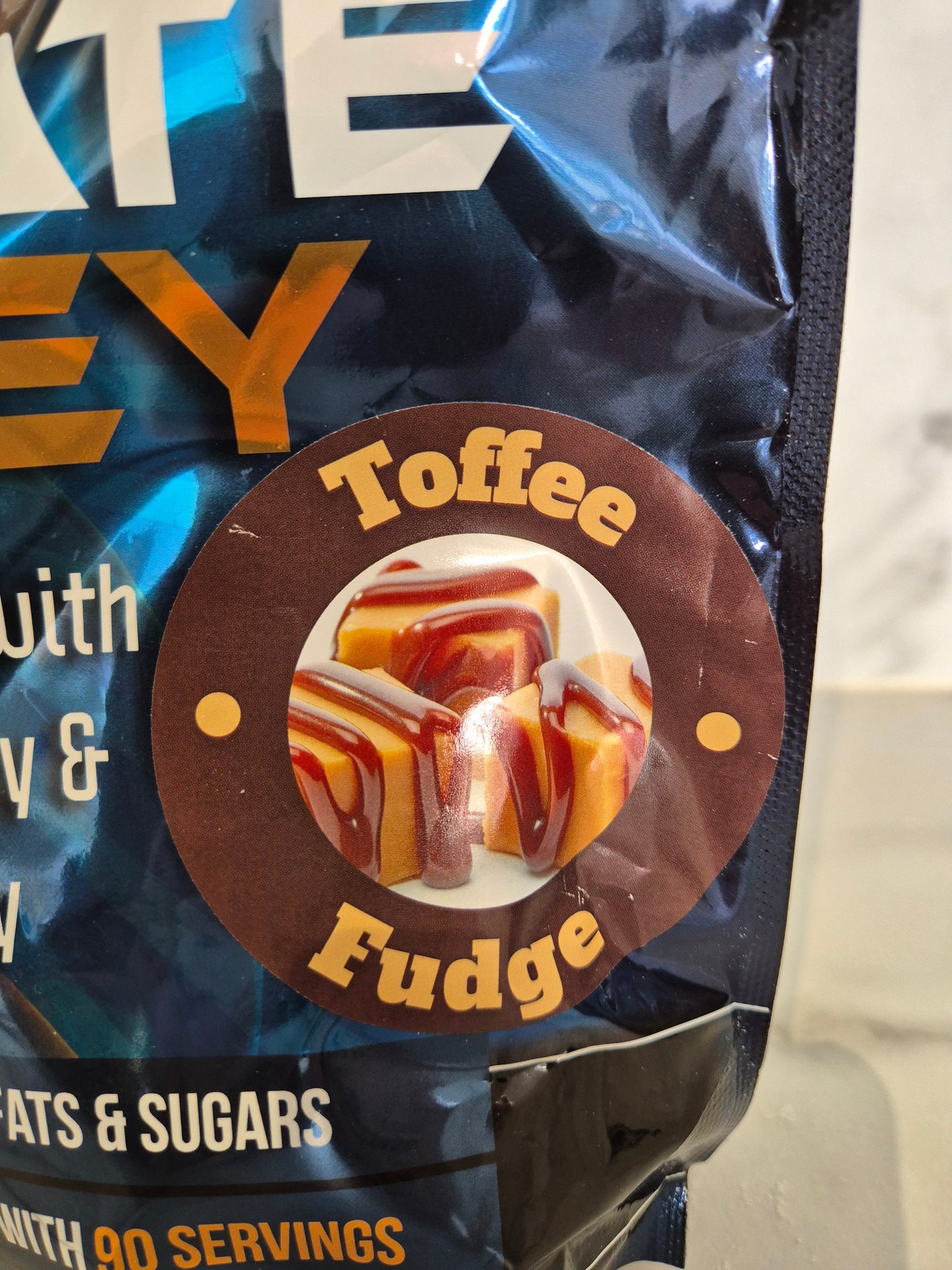 Olympian Edge Isonitrate Pro Whey 2.27kg.( Toffee fudge)